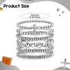 Joyline Religious Christian Gifts for Women Non Tarnish Stackable Stretch