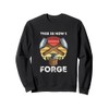 Retro Forging Tools Blacksmith Metalworker Blacksmithing Sweatshirt