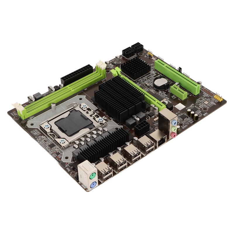 X58 Pro DDR3 Motherboard Dual Channel 2 DDR3 4 SATA2.0