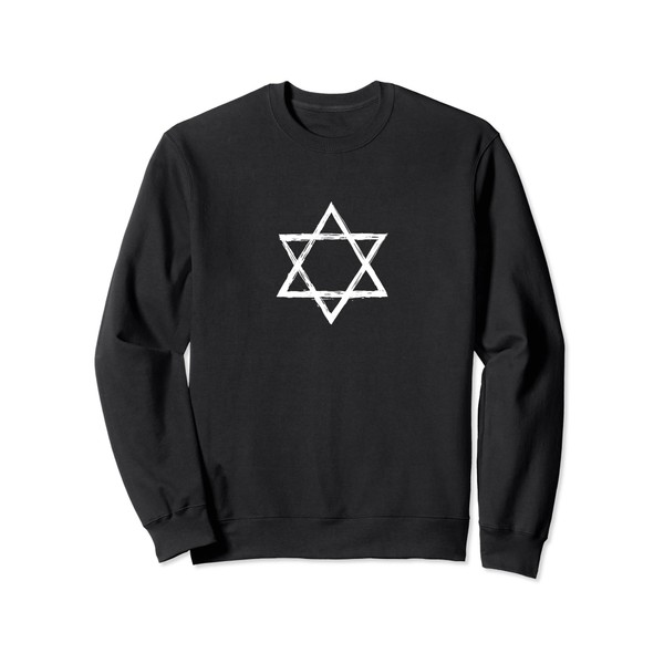 Israel flag, star of David, Judaism, support, solidarity Sweatshirt