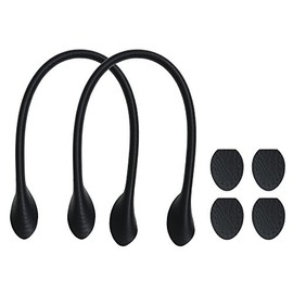 Leather Like Bag Handles 16in Black