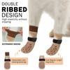 SCENEREAL Dog Socks to Prevent Licking Paws for Hardwood Floors,