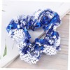 Ipetboom Scrunchie Big Sequin Hair Bow Hair Ties Ropes Sequins