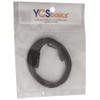 YCS basics 3 Foot 2.5mm Male to 3.5 Male 4