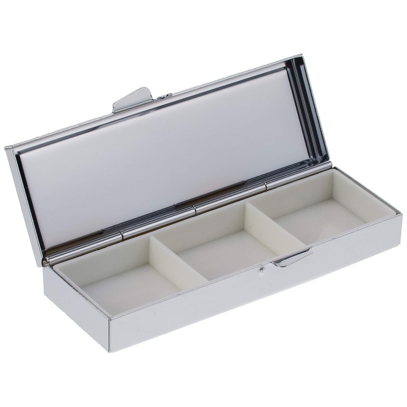 NBK A8-38 Pill Case, Rectangle, W 3.4 x H 1.3