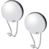 LEC BB-513 Magnetic Hooks for Bath Walls, Pack of 2