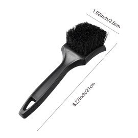 votuyet 2Pcs Black Wheel Brushes,which can be Used to Clean tire Surfaces Without Causing Scratches or Damage