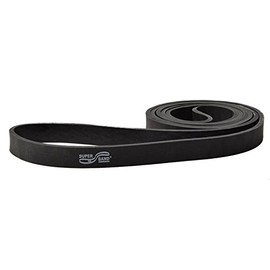 Dittmann Jumbo Rubber Resistance/Exercise Band Black black Size:19.0 mm Wide