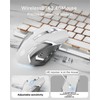 SEUNKWANG V3 Wireless Keyboard and Mouse with Single Backlit, Metal