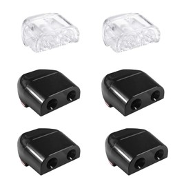 LOYELEY 6 Pcs Deer Whistle for Truck Motorcycle Car Plastic Deer Whistle Ultrasonic Day Awareness Avoiding Deer Collision Deer Sensor Car Motorcycle Deer Whistle Wildlife Warning