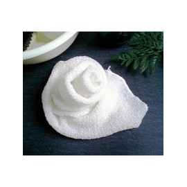 OHE Body Towel, Approx. 7.9 x 19.7 inches (20 x 50 cm) (Stretched 35.4 inches (90 cm), White, Dense Foam, Soft, Made in Japan