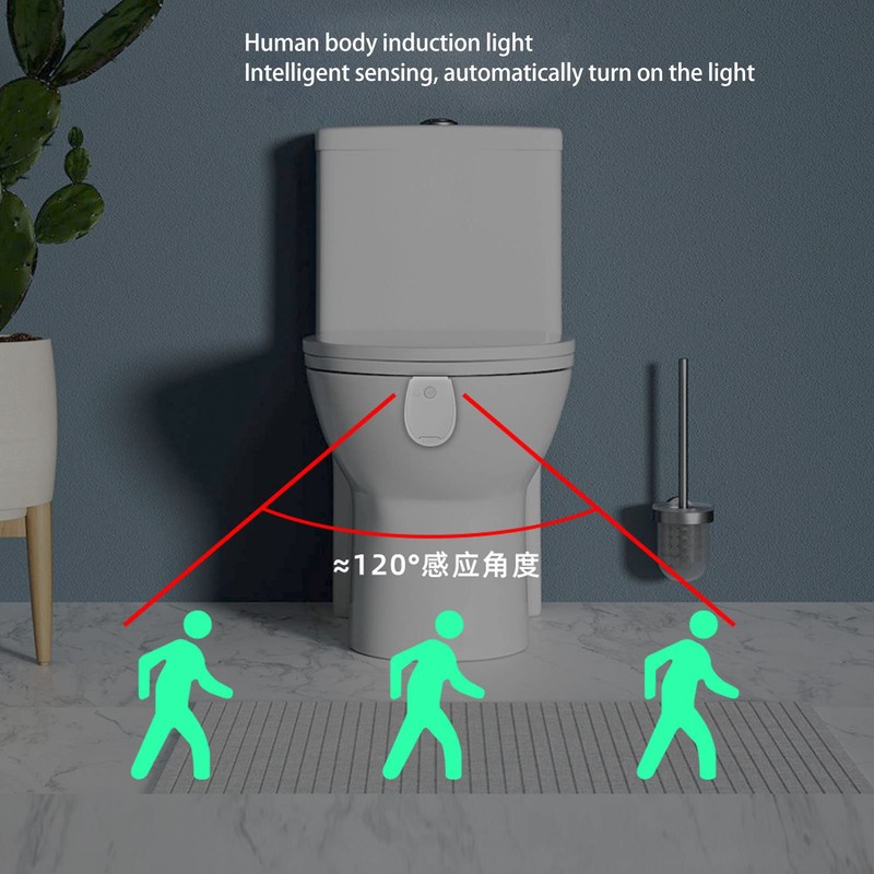 Toilet Light with Motion Detection Sensor 3 Lighting Modes LED