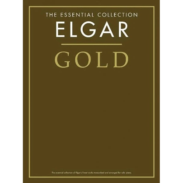 Elgar Gold The Essential Collection Piano Solo Sheet Music Book