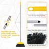 Broom for Hardwood Floors Indoor Sweeping Brooms with Soft Bristles