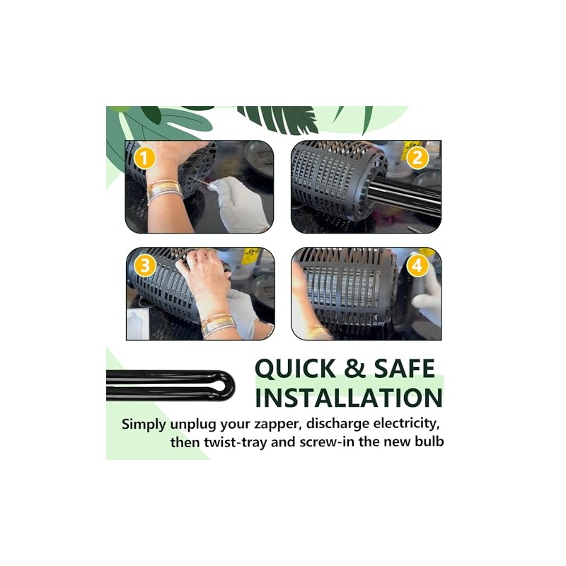 BB-40blk 40W Light Replacement Bulb (1-Pack) | Compatible with Black