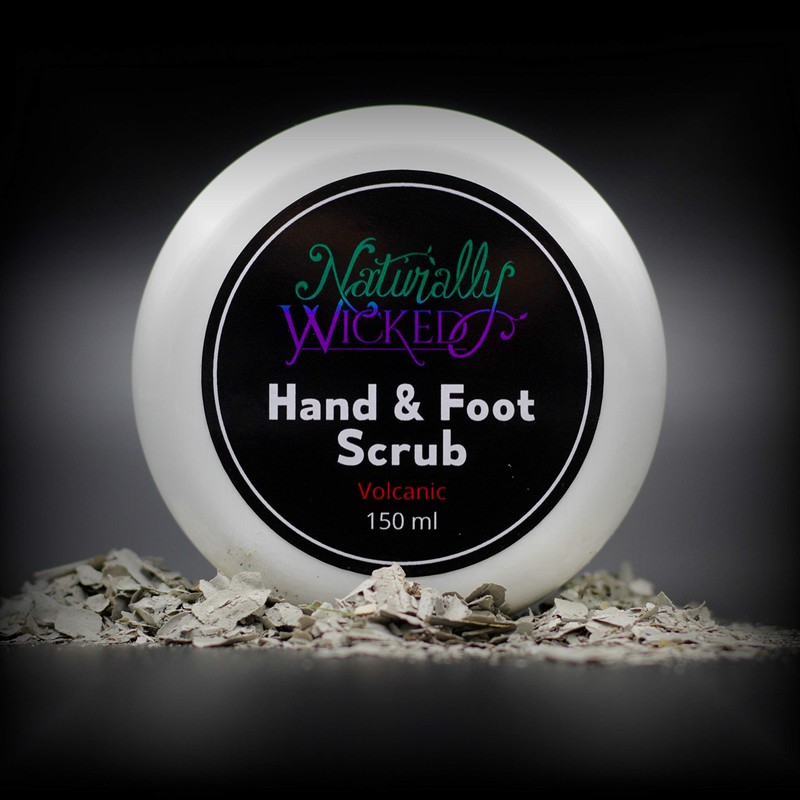 Naturally Wicked® Volcanic Hand & Foot Scrub 150ml