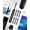 MySmile Electric Toothbrush for Adults, Rechargeable Sonic Electronic Toothbrush with