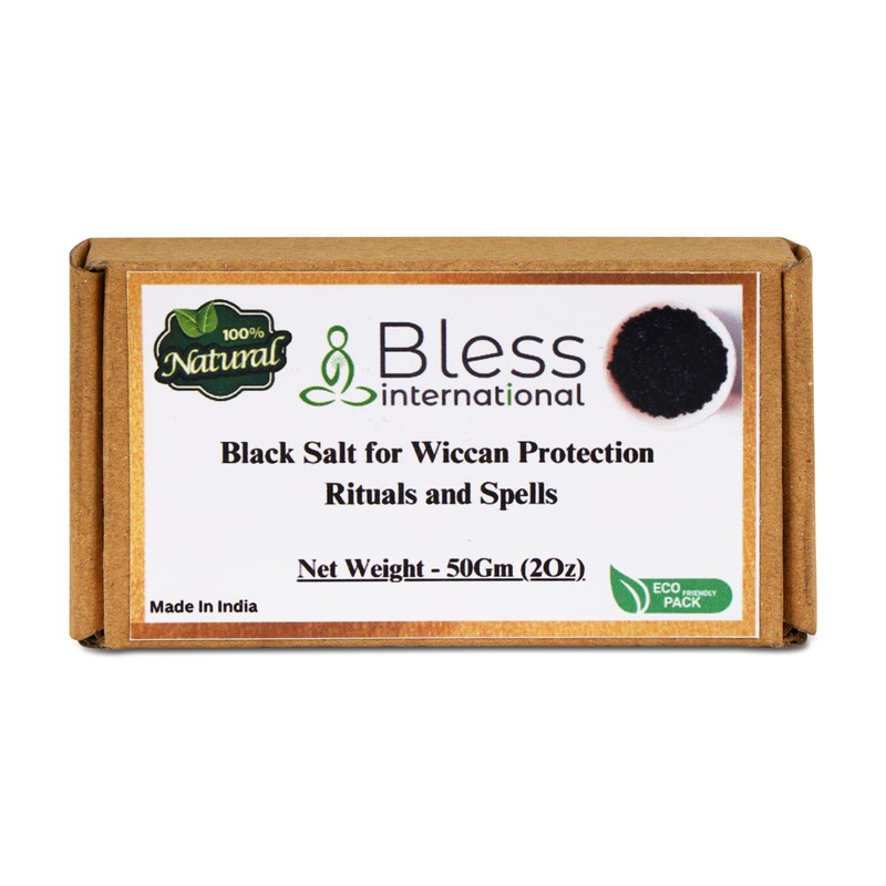 Bless International Bless International Black Salt for Wiccan Protection Rituals