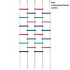 Innovative Rainbow Kids' Wooden Rope Ladder - 3/4/5-Group Connectivity, 14-Inch