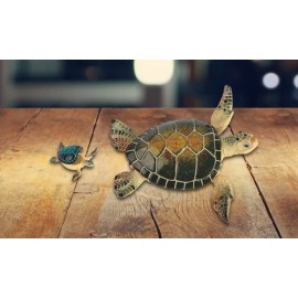 FC Design 6 1/2" wide Green Sea Turtle Trinket Box Ornament Home Decor Unique Gift