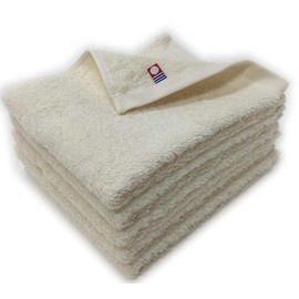IM Series Imabari Towel Organic Cotton Hand Towel, Set of 5, 12.2 x 14.6 inches (31 x 37 cm)