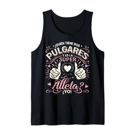 Súper Atleta Regalo Para Atleta Mujer Atletismo Tank Top
