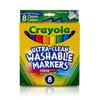 Crayola 8ct Washable Markers Fine
