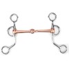 Horse Chew, Stainless Steel Training Bit, Copper Jointed Crescent Bit