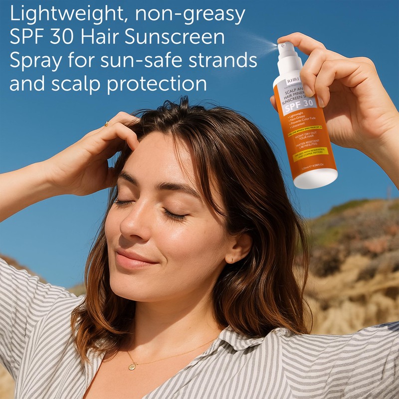 Premium SPF 30 Hair Sunscreen Spray | Non-Greasy UV Protection