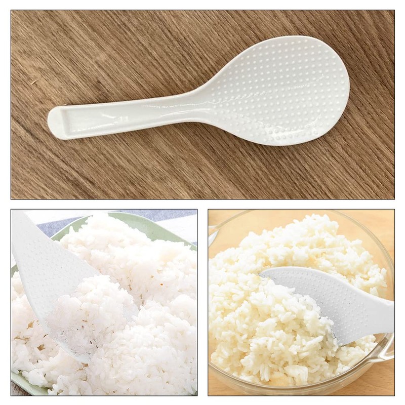 3 Pcs Japanese Style Plastic Rice Paddle Non Stick Rice