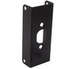 Door Reinforcer, 4-1/2 Inches, Fits 1-3/4" Thick Doors, Matte Black