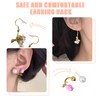 60 PCS Full-Cover Silicone Earring Backs for Studs, Clear Earring