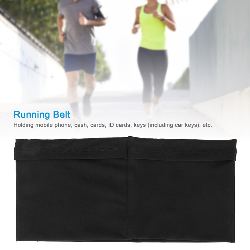 Stretch Travel Money Belt Large Capacity Running Belt Breathable Phone