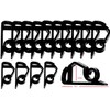 Simply Products 50 Gutter Hooks for Hanging Outdoor Christmas Xmas