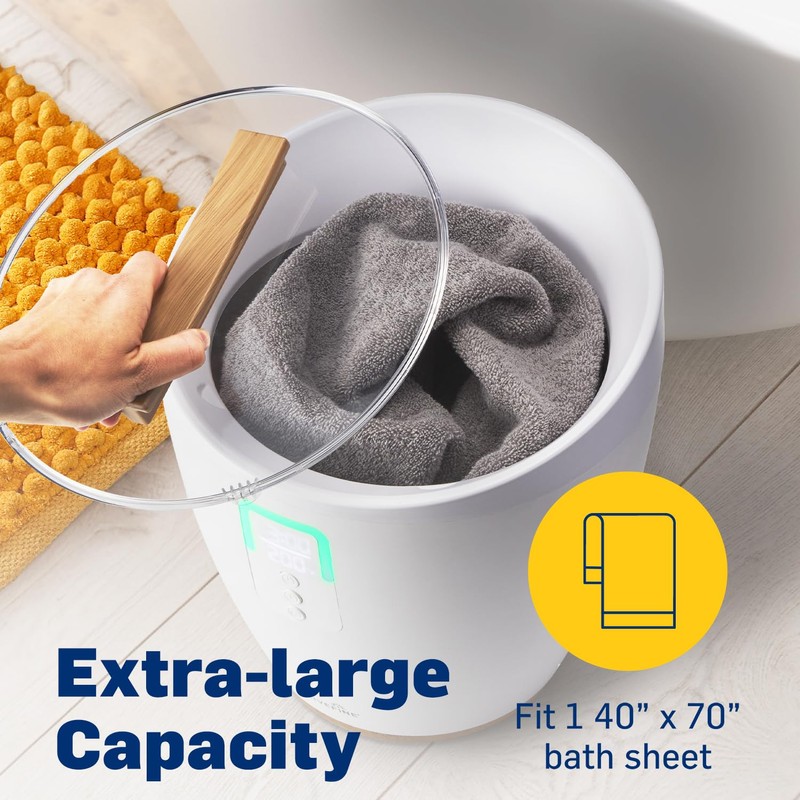 Live Fine Towel Warmer | Bucket Style Luxury Heater with