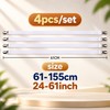 Adjustable Bed Sheet Fastener Straps, 4-Pack Elastic Sheet Grippers with