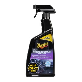 Meguiar's Meguiars Quik Interior Detailer Cleaner 24oz Gentle Protectant for Car Surfaces