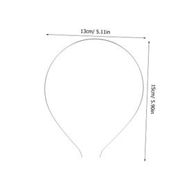 Healeved 10Pcs Stainless Steel Headband for Women Silver Hair Clasp Accessory for Weddings Proms and Special Occasions with Flowers Jewelry