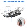 oumuik Bicycle Repair Kit Bicycle Accessories 16-in-1 Bicycle Tool, Multi-Tool