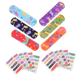 IWOWHERO Practical Bandages for Elderly Adults 150pcs Cartoon Finger Caring Bandages Light Weight