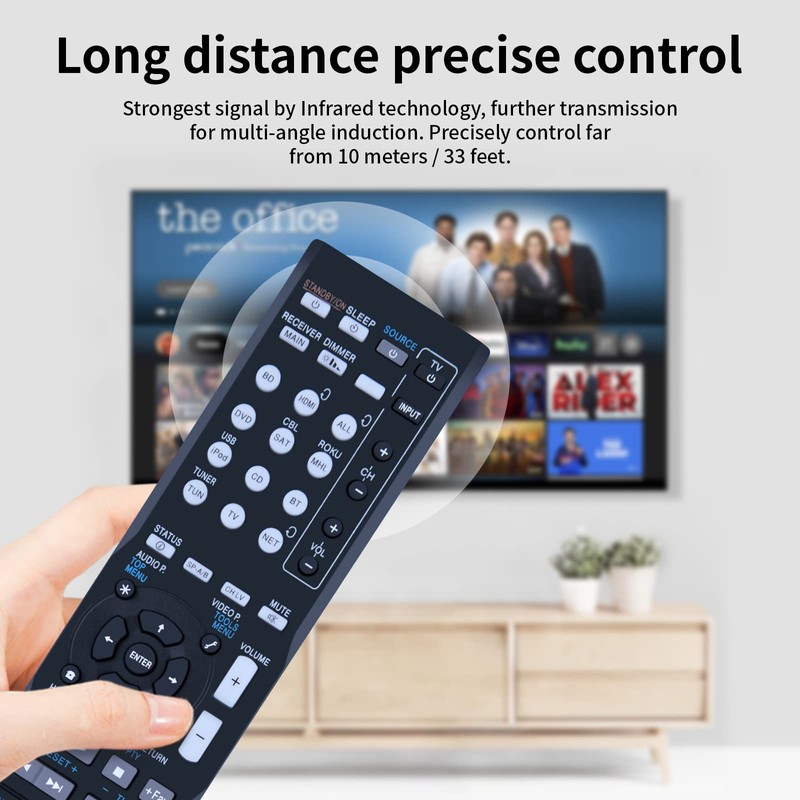 ZWP Replacement Voice Remote Control Compatible for Onn TV FHD