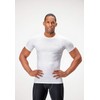 DEVOPS 3 Pack Men's Athletic Short Sleeve Compression Shirts (Medium,