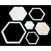 Linic Products UK Made Patchwork Templates, Set C: 6 Hexagonal