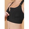 Bold Secret High Impact Sports Bra for Women, Zip Front