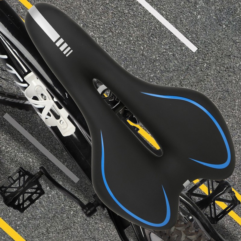 Universal Thicken Silicone Hollow Bike Seat Saddle Replacement Cycling Sccessory