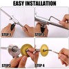 Lyreh Inside Pipe Cutter, Stainless Steel Plumbing Internal Plastic Hose