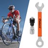 Oumers Bicycle Crank Extractor Puller, Bike Crank Removal Tool Fit
