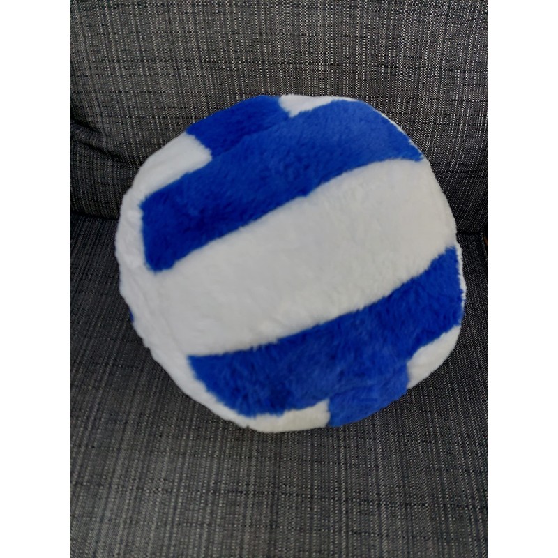 Plush Volleyball (Royal Blue & White)