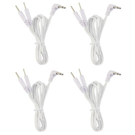 TENS Wire Cable Connector DC 3.5mm Pin 2mm Connector for TENS Unit Physical Therapy Device 4 Pieces