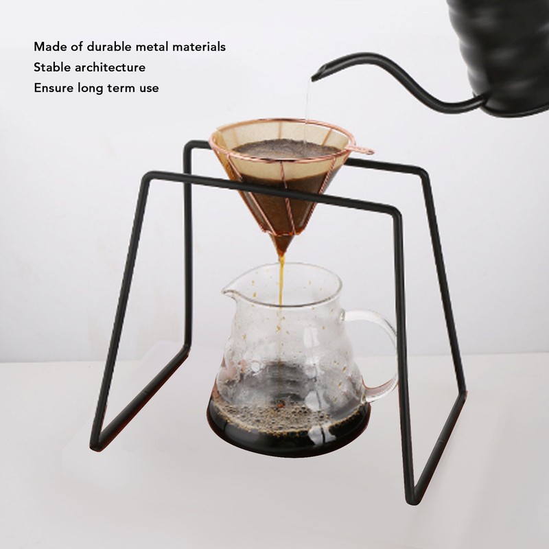Metal Coffee Filter Cup Holder Pour Over Coffee Filter Dripper